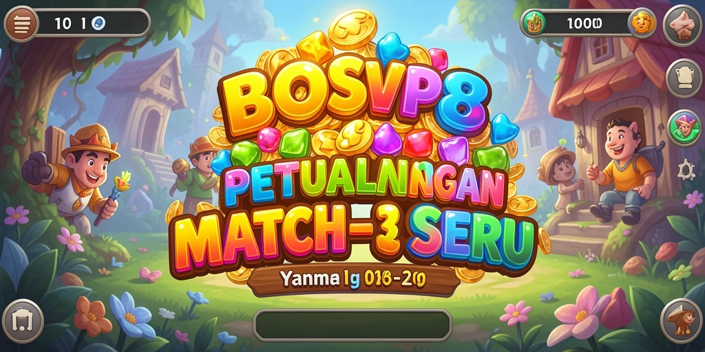Tampilan menarik dari gameplay seru BOSVIP88.