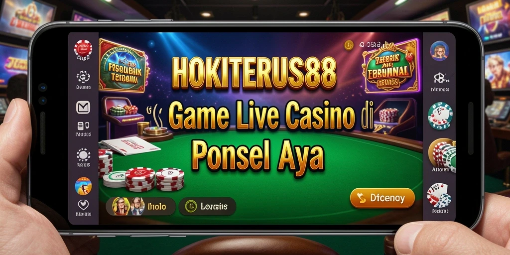 Tampilan gameplay HOKITERUS88 yang seru dan interaktif.