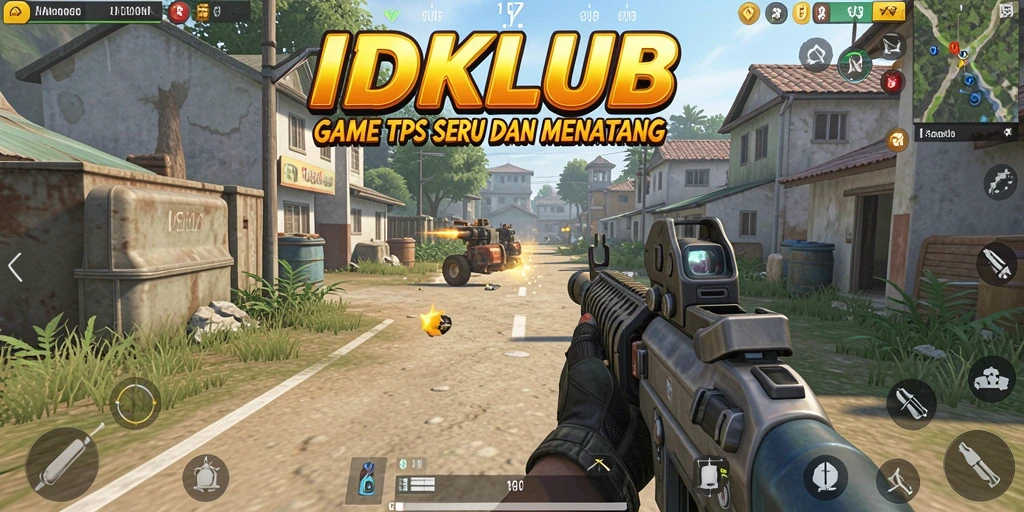 Tampilan gameplay seru dan mendebarkan di IDKLUB.