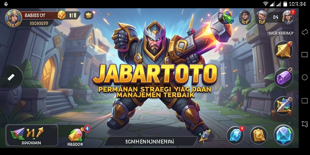 Tampilan gameplay SLG di JABARTOTO yang menegangkan dan interaktif.