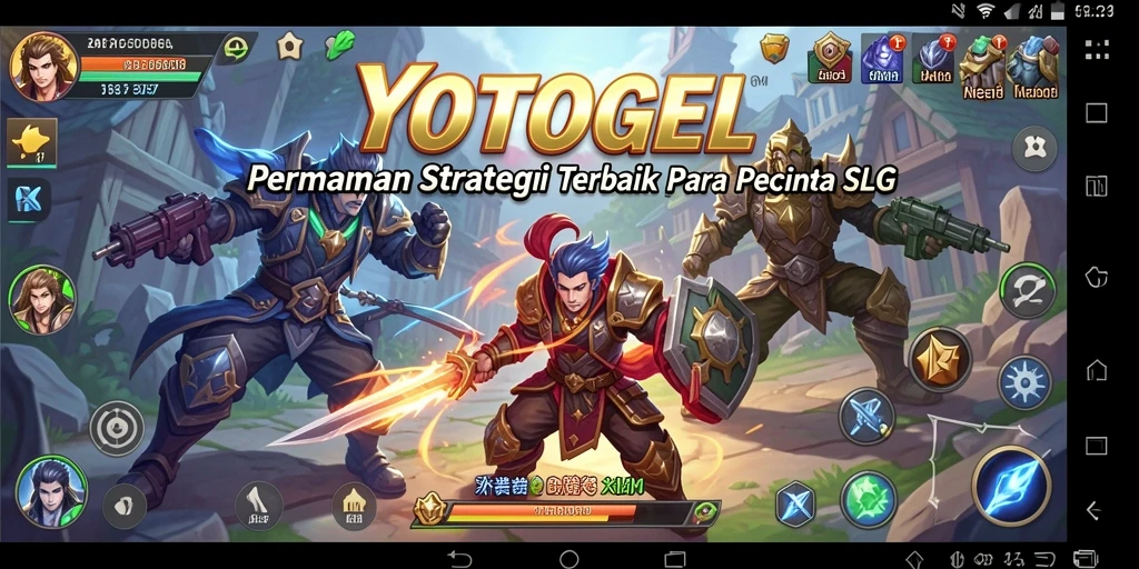 Tangkapan layar gameplay YOTOGEL yang menampilkan pertempuran strategis yang seru.
