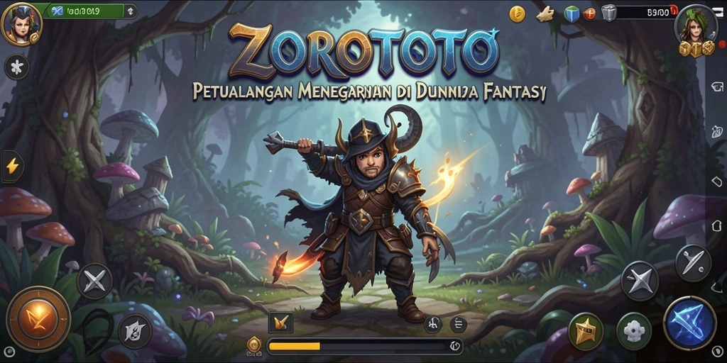 Gameplay ZOROTOTO dengan petualangan seru dan menantang.